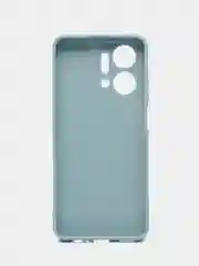 Светло-синий силиконовый чехол для HONOR X7a (Хонор X7a), прозрачный