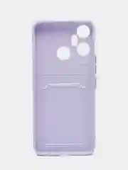 Лавандовый чехол для Infinix Smart 6 Plus (Смарт 6 Плюс), силиконовый