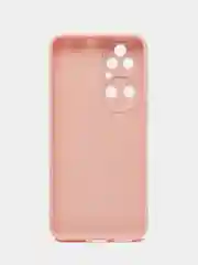 Оранжевый чехол для Huawei Honor P50 силиконовый  (Хуавей п50) силиконовый, c защитой камеры