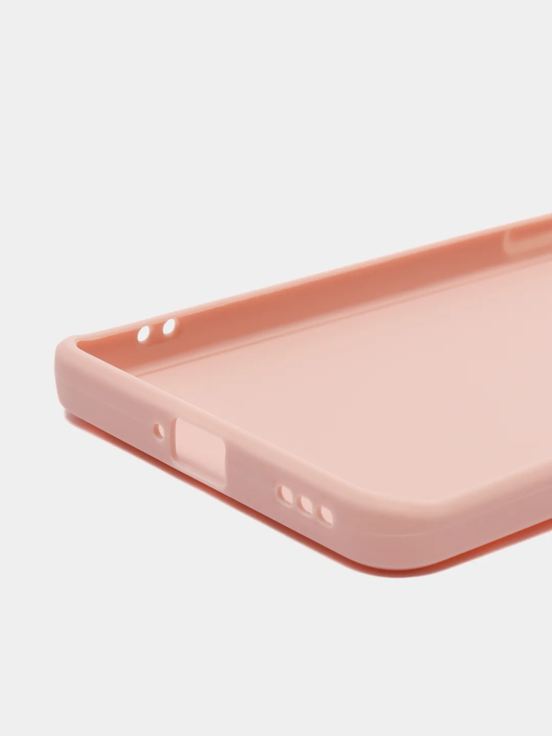 Пудровый чехол для Oppo Reno 8T 5G (Оппо Рено 8Т 5Г), силиконовый, c защитой камеры