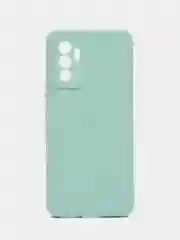 Мятный силиконовый чехол для Vivo V23e (Виво В23Е), прозрачный