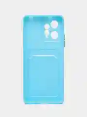 Голубой силиконовый чехол для Xiaomi Redmi Note 12 4G (Сяоми Рэдми Нот 12 4Ж)