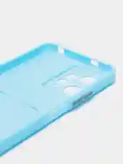 Голубой силиконовый чехол для Xiaomi Redmi Note 12 4G (Сяоми Рэдми Нот 12 4Ж)