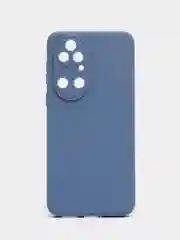 Синий меланж чехол для Huawei Honor P50 силиконовый  (Хуавей п50) силиконовый, c защитой камеры