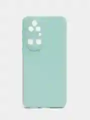 Мятный чехол для Huawei Honor P50 силиконовый  (Хуавей п50) силиконовый, c защитой камеры