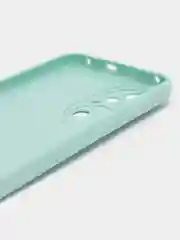 Мятный чехол для Huawei Honor P50 силиконовый  (Хуавей п50) силиконовый, c защитой камеры