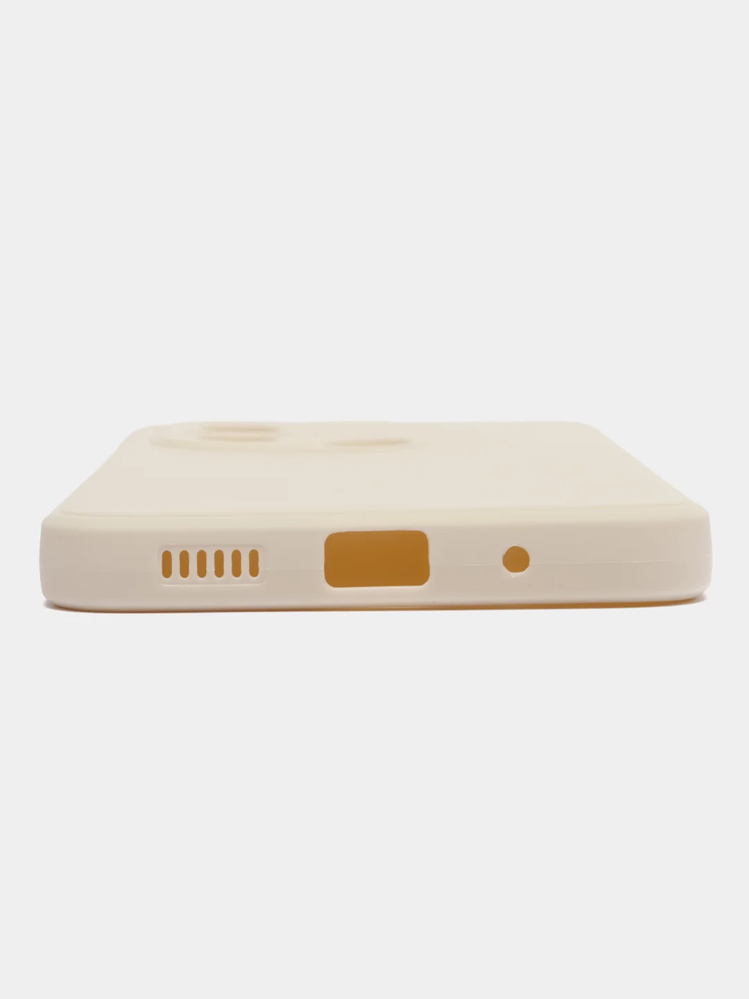 Молочный чехол для Xiaomi Redmi 12C (Редми 12С) , силиконовый, c защитой камеры