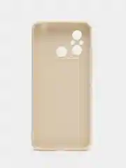 Молочный чехол для Xiaomi Redmi 12C (Редми 12С) , силиконовый, c защитой камеры