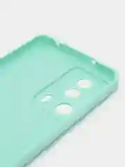 Мятный чехол для Xiaomi 13 Lite силиконовый (Ксиоми 13 лайт), силиконовый, c защитой камеры