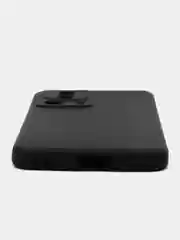 Черный чехол для Xiaomi 13 Lite силиконовый (Ксиоми 13 лайт), силиконовый, c защитой камеры