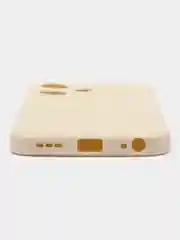 Молочный силиконовый чехол для Infinix HOT 30i (Инфиникс Хот 30 ай), прозрачный