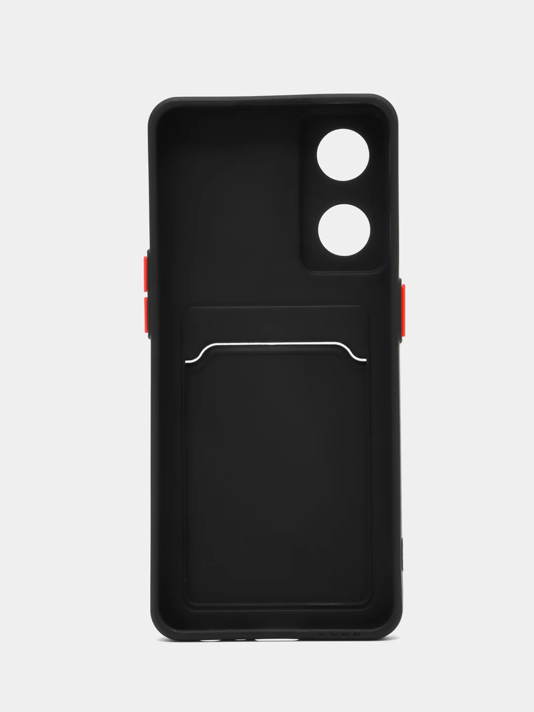 Черный чехол для OPPO Reno 8T 4G (Оппо Рено 8Т), силиконовый, прозрачный