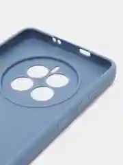 Синий меланж силиконовый чехол для HUAWEI Mate 50 (Хуавей Мат 50), прозрачный