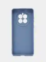 Синий меланж силиконовый чехол для HUAWEI Mate 50 (Хуавей Мат 50), прозрачный