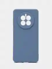 Синий меланж силиконовый чехол для HUAWEI Mate 50 (Хуавей Мат 50), прозрачный