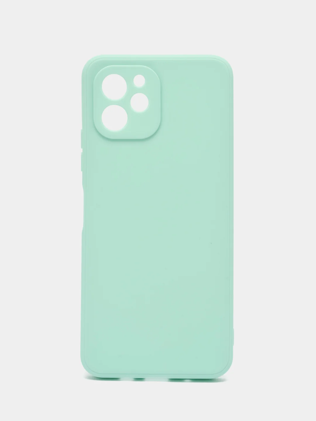 Мятный силиконовый чехол для HUAWEI Nova Y61 (Хуавей Нова У61), прозрачный