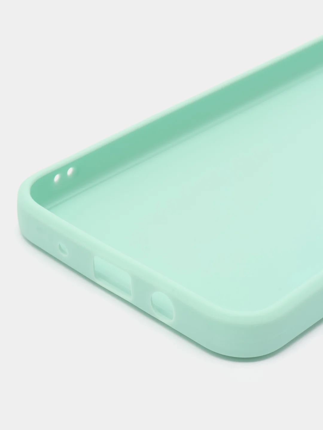Мятный силиконовый чехол для HUAWEI Nova Y61 (Хуавей Нова У61), прозрачный