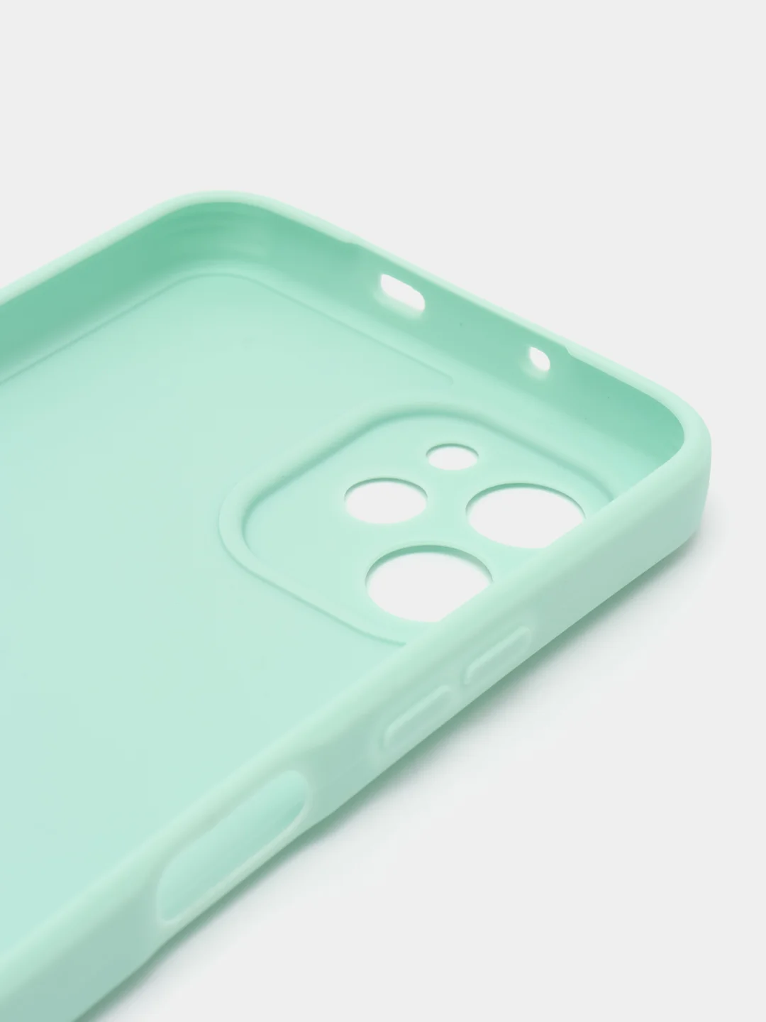 Мятный силиконовый чехол для HUAWEI Nova Y61 (Хуавей Нова У61), прозрачный