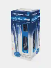 Ручка шариковая масляная Pensan My-Pen, Синяя, 2 шт., 2210