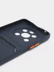 Темно-синий силиконовый чехол для Honor X9 2022 4G/5G, X30, Magic 4 Lite (Хонор Икс9, Икс30, Мэджик 4)