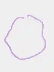 Аметистовый стеклянные бусины "Рондели", на нити, 3 мм