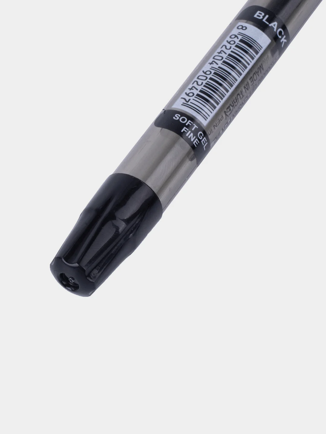 Ручка гелевая с грипом Pensan Soft Gel Fine, Черная, 2 шт., 2420/12