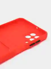 Красный силиконовый чехол для Samsung Galaxy A22 4G, M32 4G, M22 4g, F22(самсунг а22, м32,м22,Ф22)