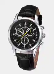 Серый металлик мужские наручные часы KINGNUOS K-1857, в подарочной упаковке