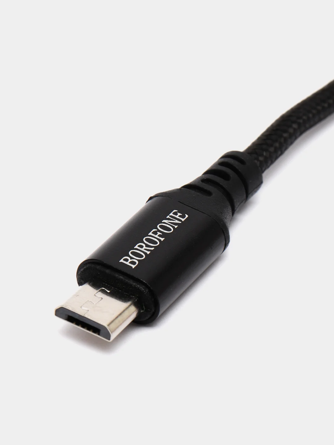 USB Кабель MicroUSB для Android Samsung Honor Redmi Borofone BX54 в тканевой оплетке