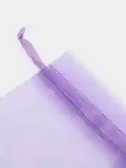 Фиолетовый мешочек из органзы, для подарка, 5 штук