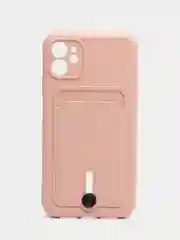Бежевый чехол с карманом для карт для iPhone, Айфон 11, 13, 14, Pro, защита камеры