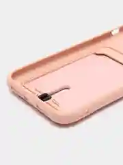Бежевый чехол с карманом для карт для iPhone, Айфон 11, 13, 14, Pro, защита камеры