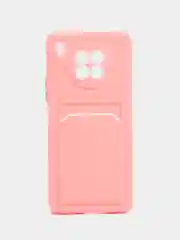 Пудровый силиконовый чехол для Honor 50 lite, Nova 8i, X20, Хонор 50 Лайт, Нова 8ай, Икс20