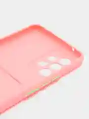 Пудровый чехол для Samsung Galaxy A53 5G (Самсунг Галакси А53), силиконовый, матовый