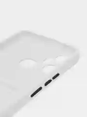 Белый чехол для Infinix Smart 6 Plus (Смарт 6 Плюс), силиконовый