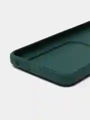 Тёмно-зелёный чехол для Infinix Smart 6 Plus (Смарт 6 Плюс), силиконовый