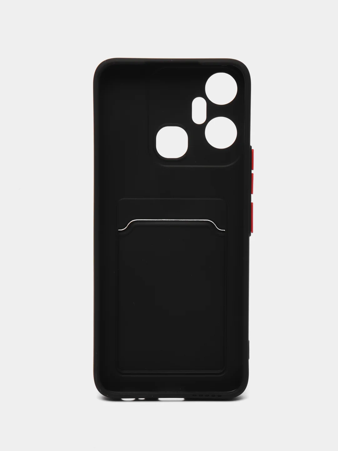 Черный чехол для Infinix Smart 6 Plus (Смарт 6 Плюс), силиконовый
