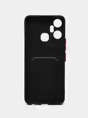 Черный чехол для Infinix Smart 6 Plus (Смарт 6 Плюс), силиконовый