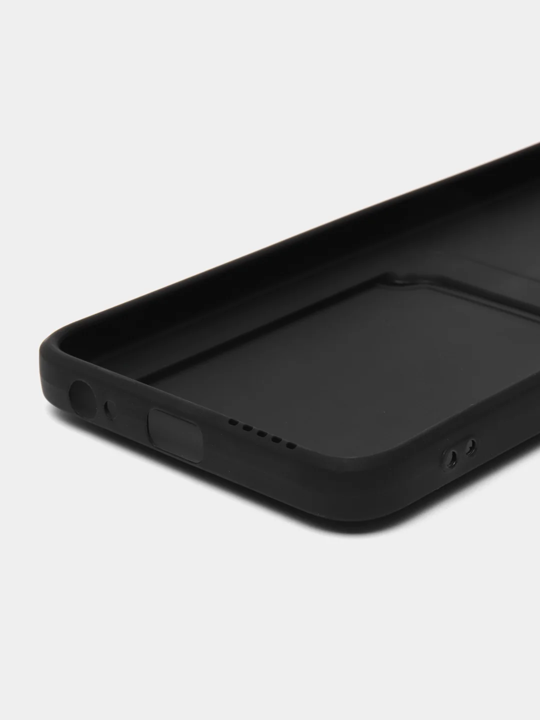 Черный чехол для Infinix Smart 6 Plus (Смарт 6 Плюс), силиконовый