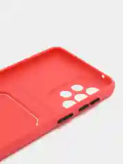Коралловый силиконовый чехол Samsung Galaxy A33 5G (Самсунг Галакси А33 5 джи), прозрачный