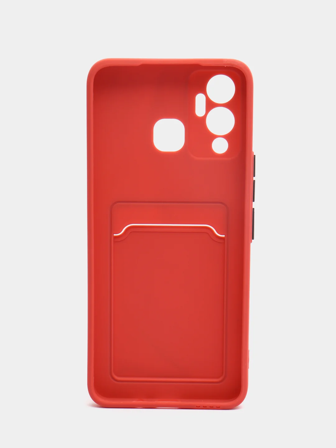 Коралловый чехол силиконовый на Infinix Hot 12 Play NFC (Инфиникс Хот 12 Плей НФС)