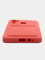Коралловый чехол силиконовый на Infinix Hot 12 Play NFC (Инфиникс Хот 12 Плей НФС)