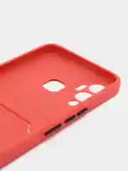 Коралловый чехол силиконовый на Infinix Hot 12 Play NFC (Инфиникс Хот 12 Плей НФС)