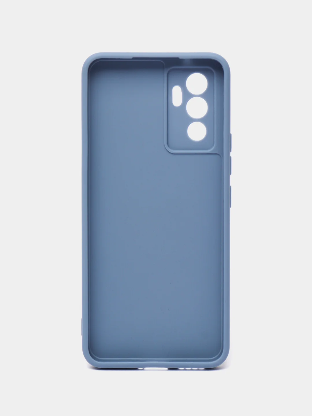 Синий меланж силиконовый чехол для Vivo V23e (Виво В23Е), прозрачный