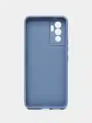 Синий меланж силиконовый чехол для Vivo V23e (Виво В23Е), прозрачный