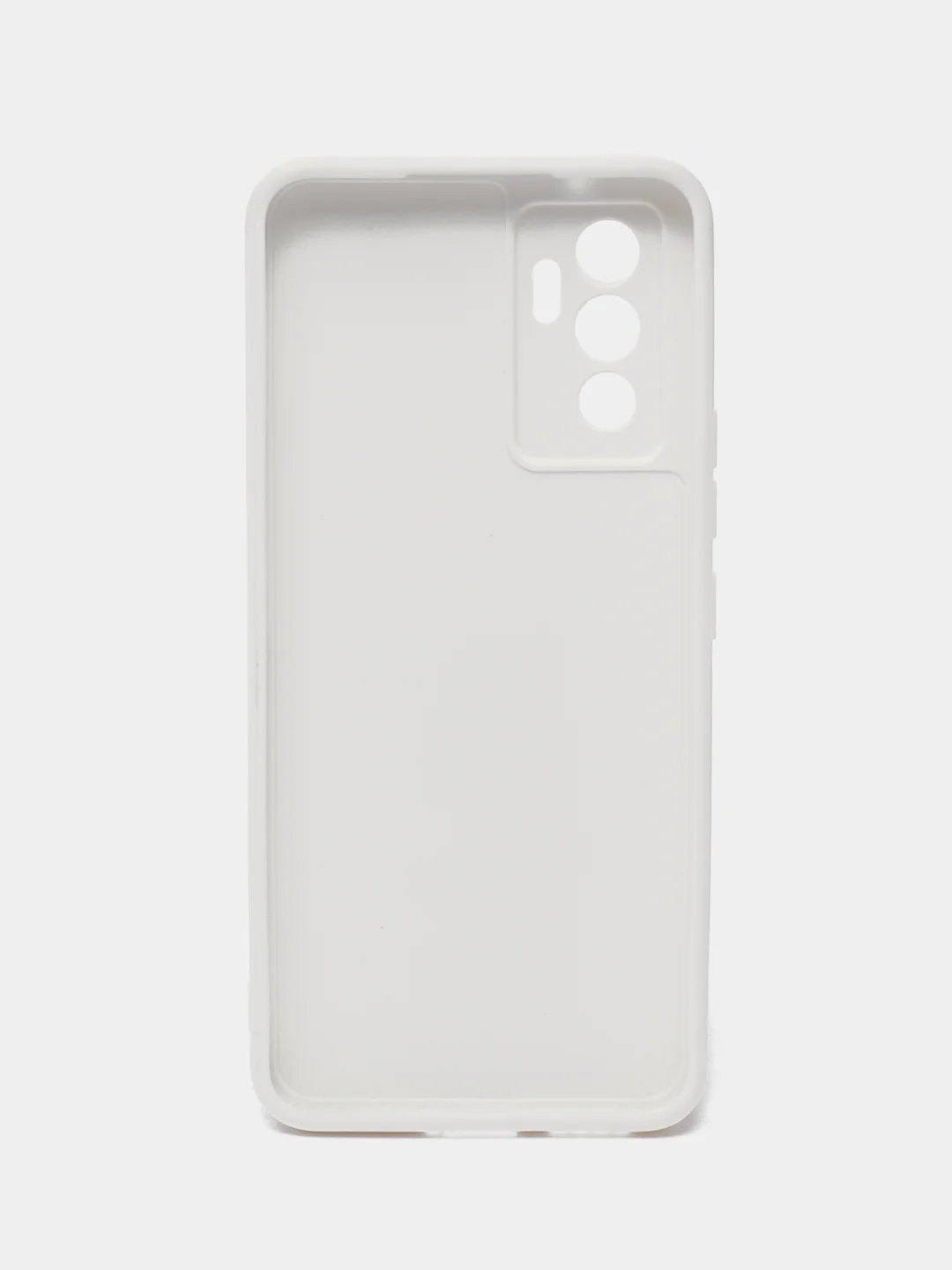 Белый силиконовый чехол для Vivo V23e (Виво В23Е), прозрачный