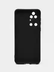 Черный чехол для Huawei Honor P50 силиконовый  (Хуавей п50) силиконовый, c защитой камеры