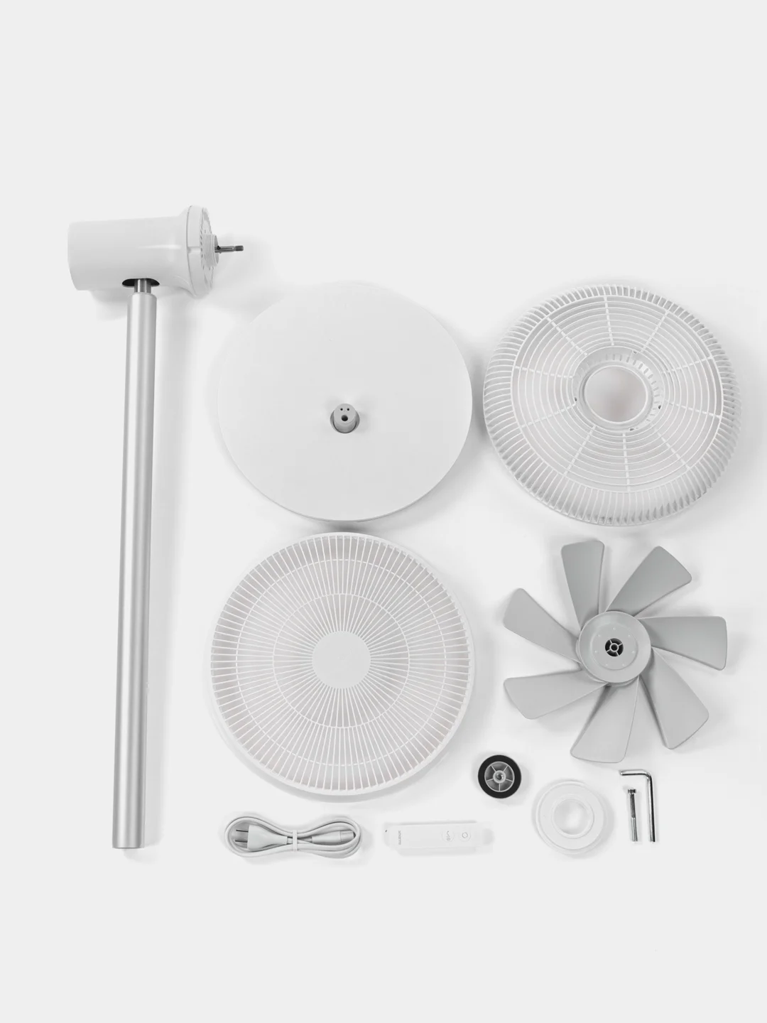 Белый напольный вентилятор xiaomi smartmi DC Inverter Floor Fan 2S