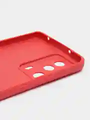 Коралловый чехол для Xiaomi 13 Lite силиконовый (Ксиоми 13 лайт), силиконовый, c защитой камеры