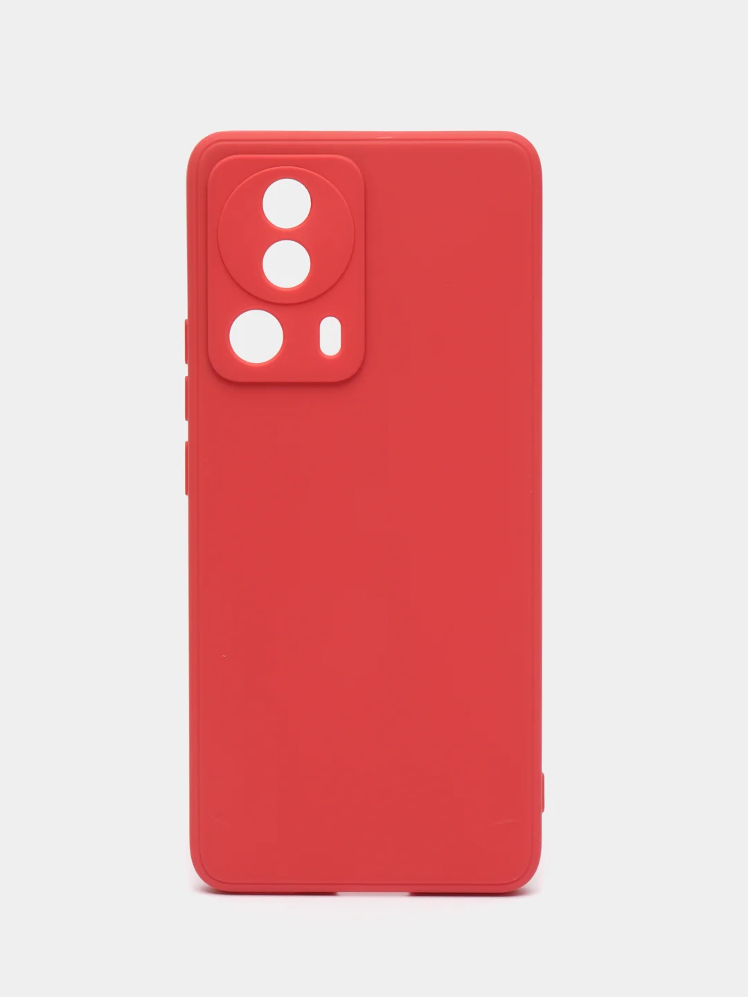 Коралловый чехол для Xiaomi 13 Lite силиконовый (Ксиоми 13 лайт), силиконовый, c защитой камеры
